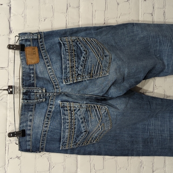 BKE Carter Light Distressed Men's Jeans - Picture 8 of 8